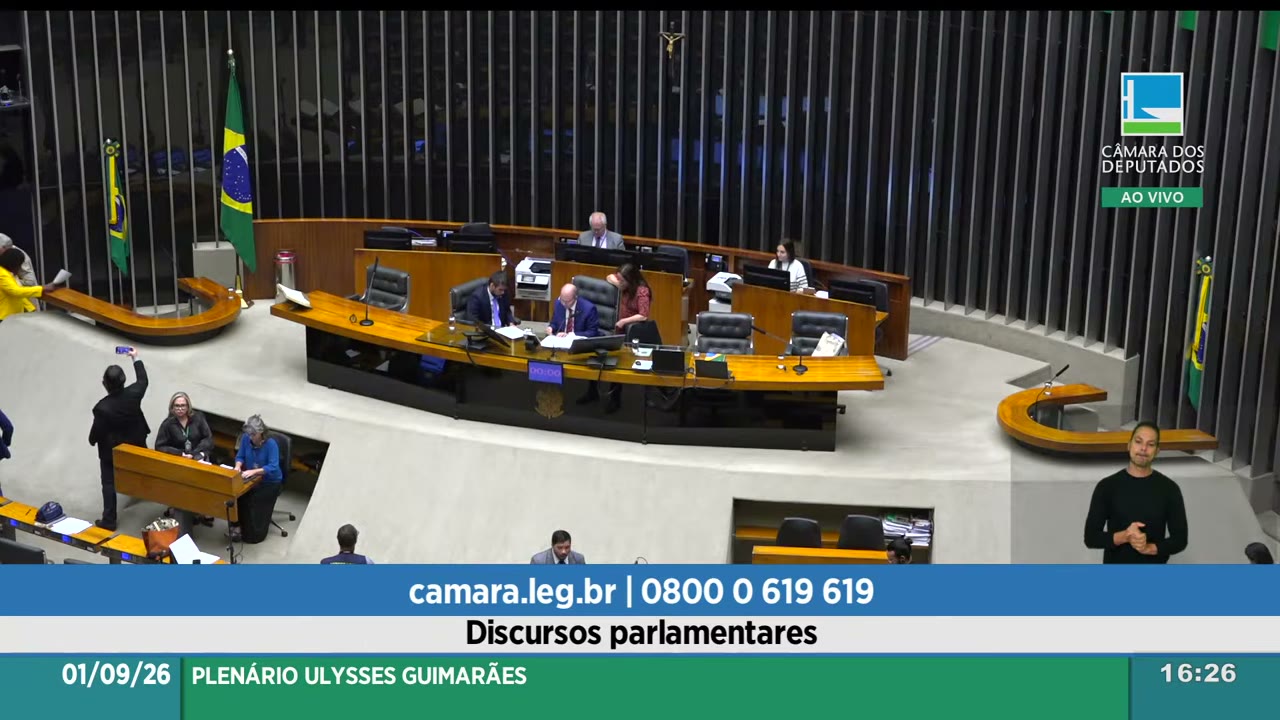 Vídeo do evento em 1:20:05