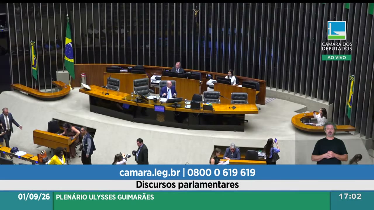 Vídeo do evento em 1:55:20