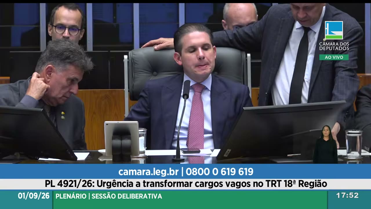 Vídeo do evento em 2:45:25
