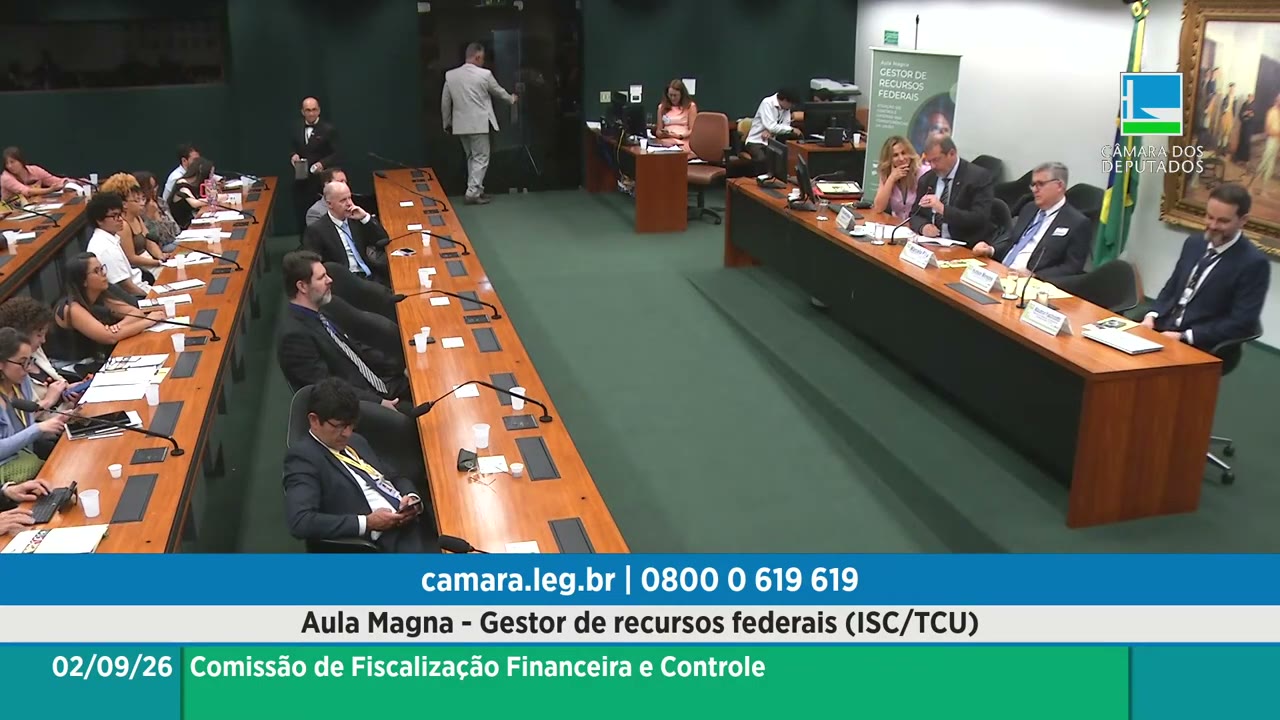 Vídeo do evento em 1:01:18
