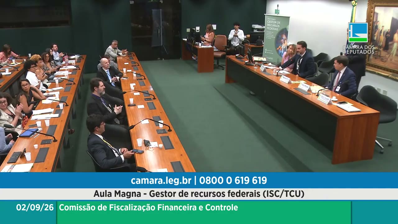 Vídeo do evento em 1:33:21