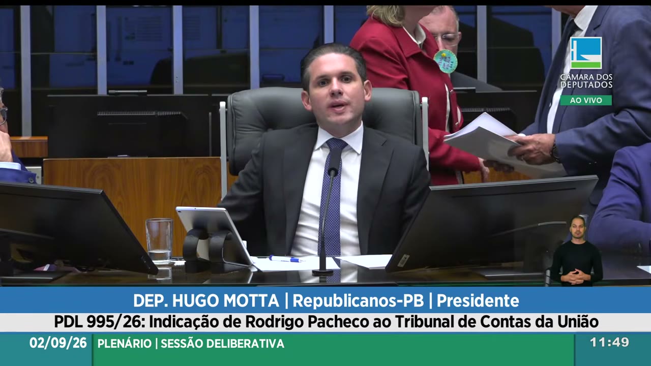 Vídeo do evento em 26:58