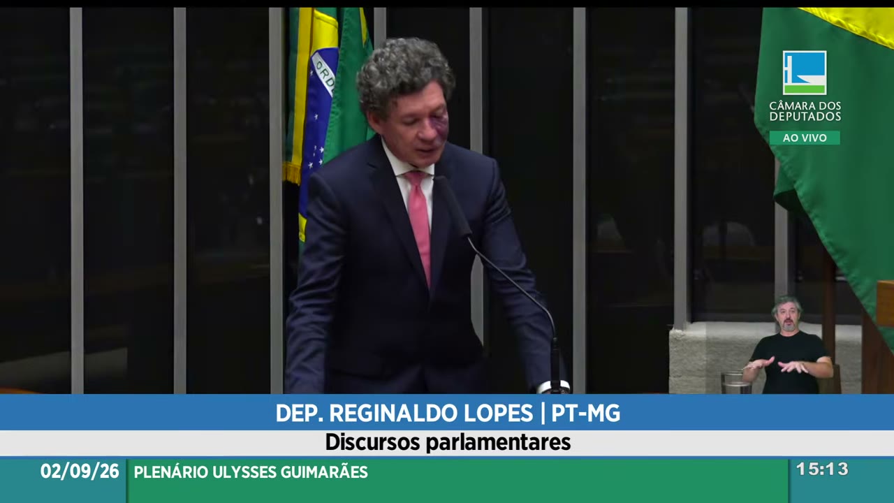 Vídeo do evento em 9:35