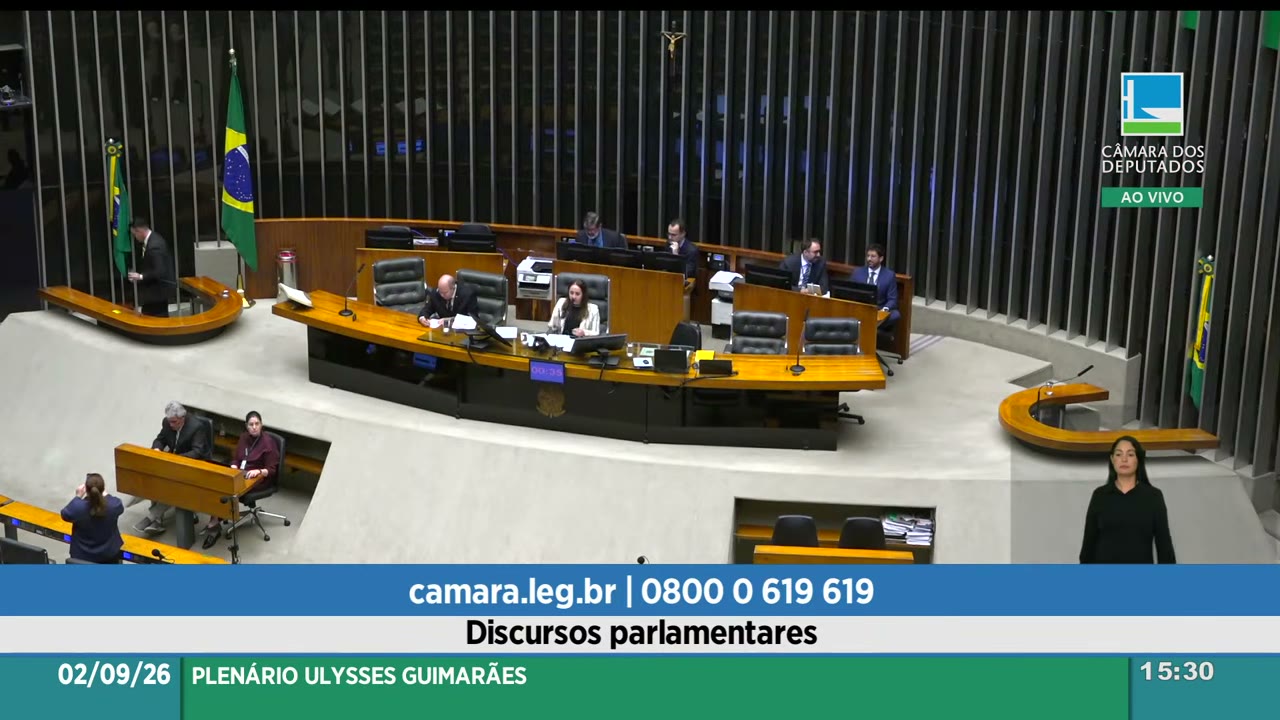 Vídeo do evento em 26:44