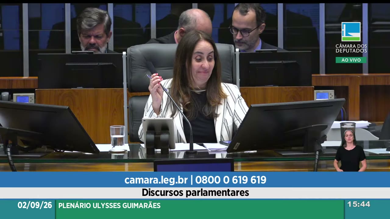 Vídeo do evento em 40:05