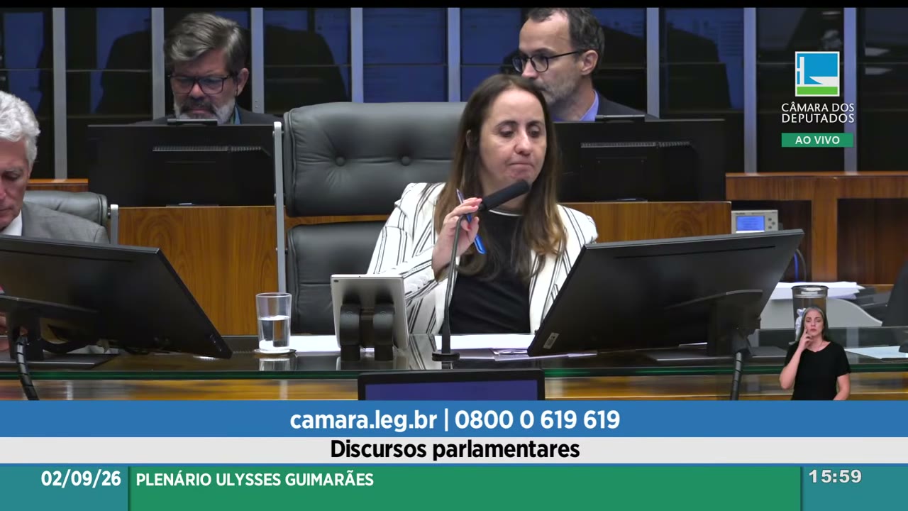 Vídeo do evento em 55:33