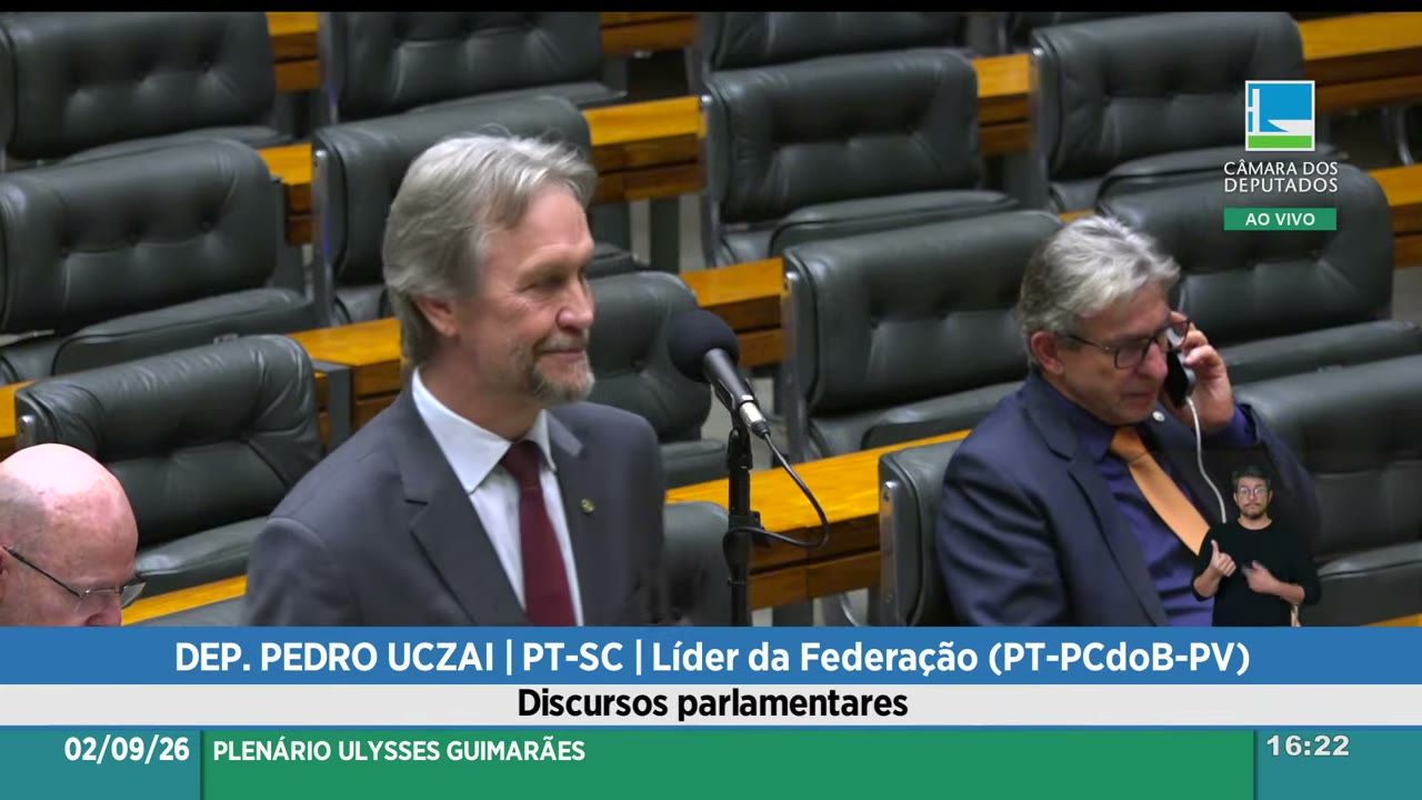 Vídeo do evento em 1:18:21