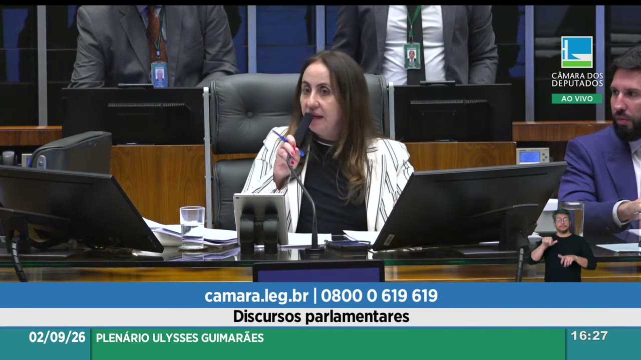 Vídeo do evento em 1:23:28