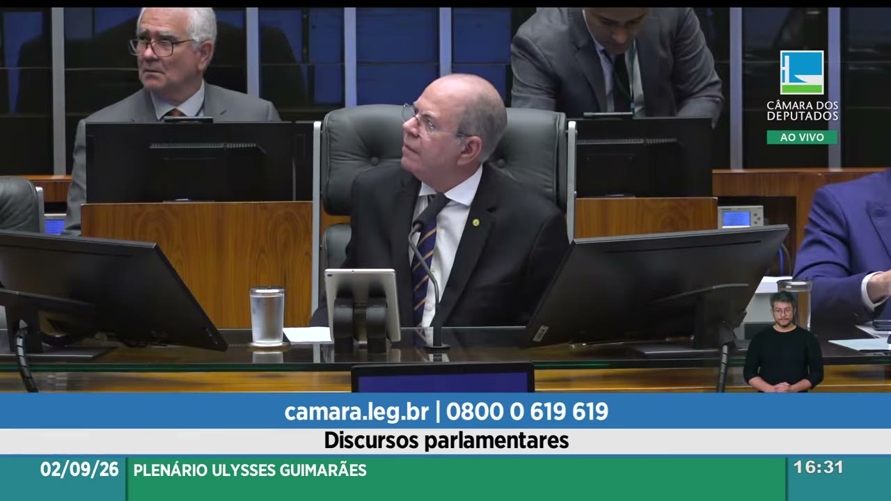 Vídeo do evento em 1:27:20