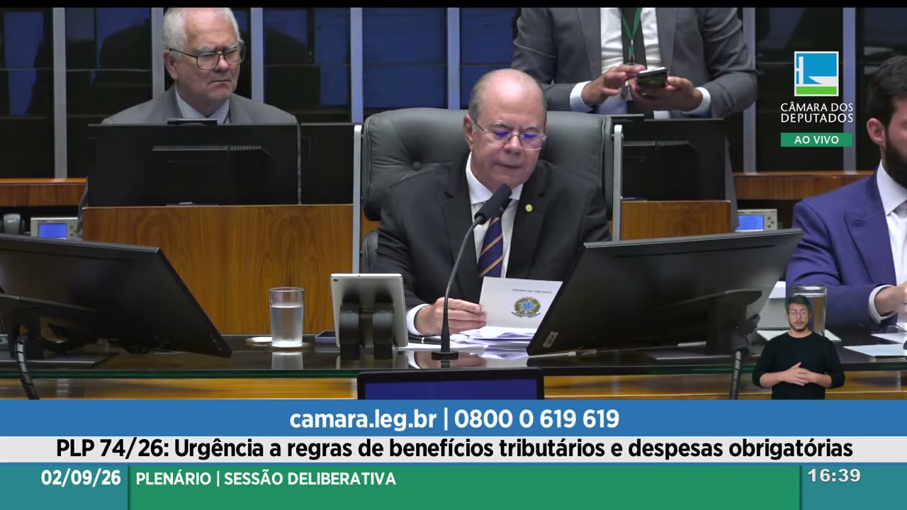 Vídeo do evento em 1:35:45