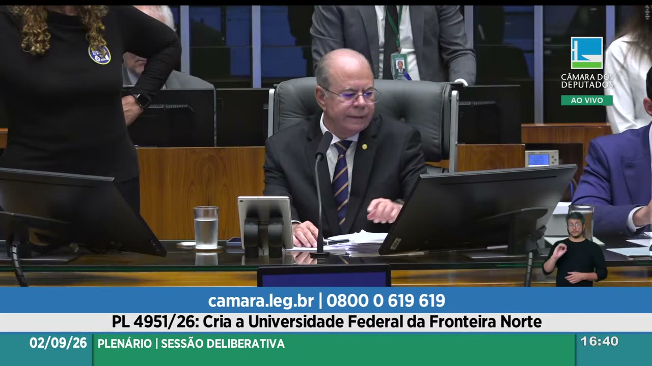 Vídeo do evento em 1:36:25