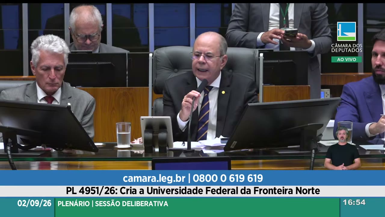 Vídeo do evento em 1:50:40