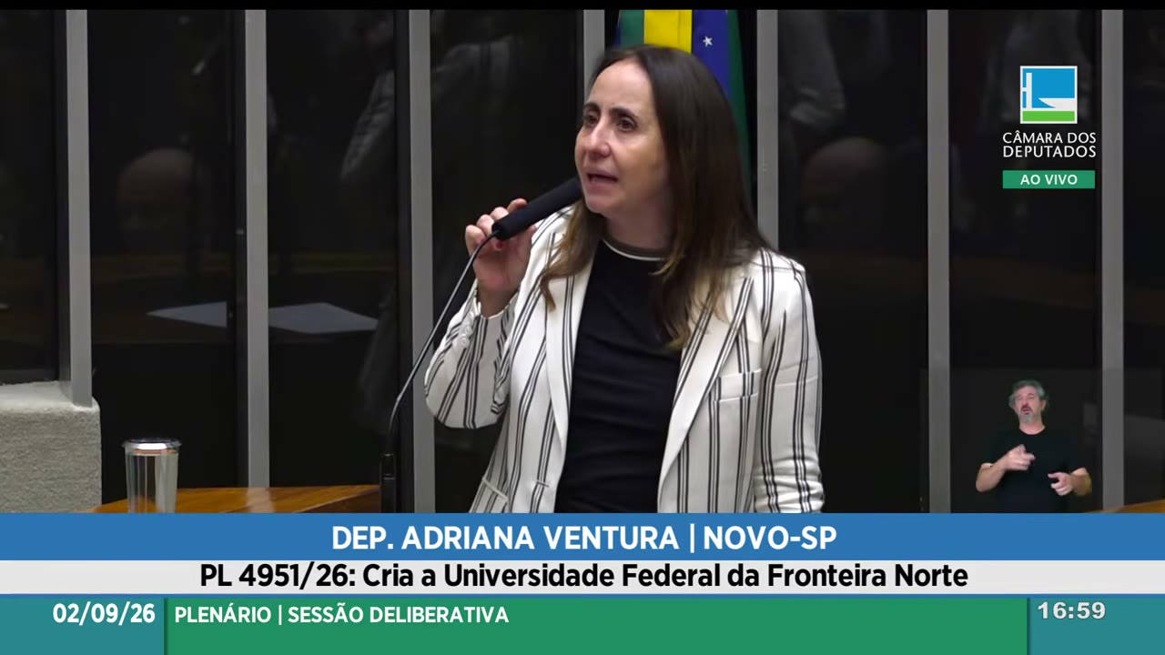 Vídeo do evento em 1:55:01