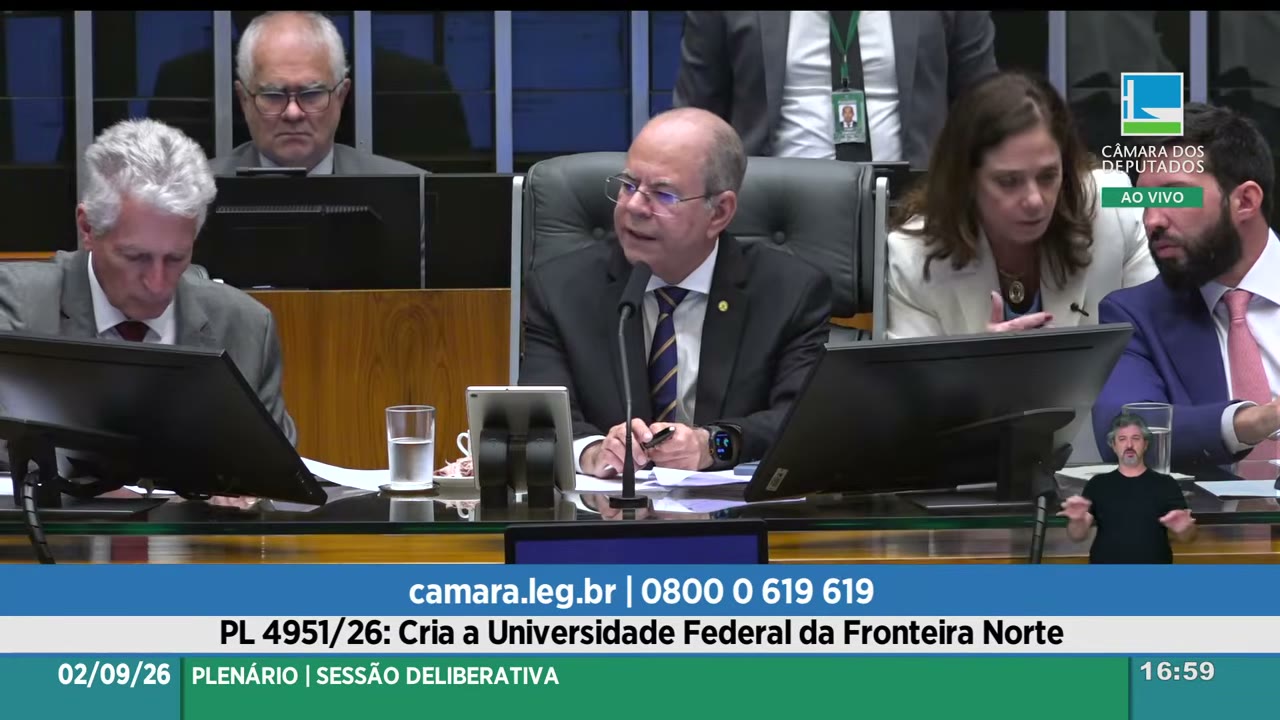 Vídeo do evento em 1:55:04