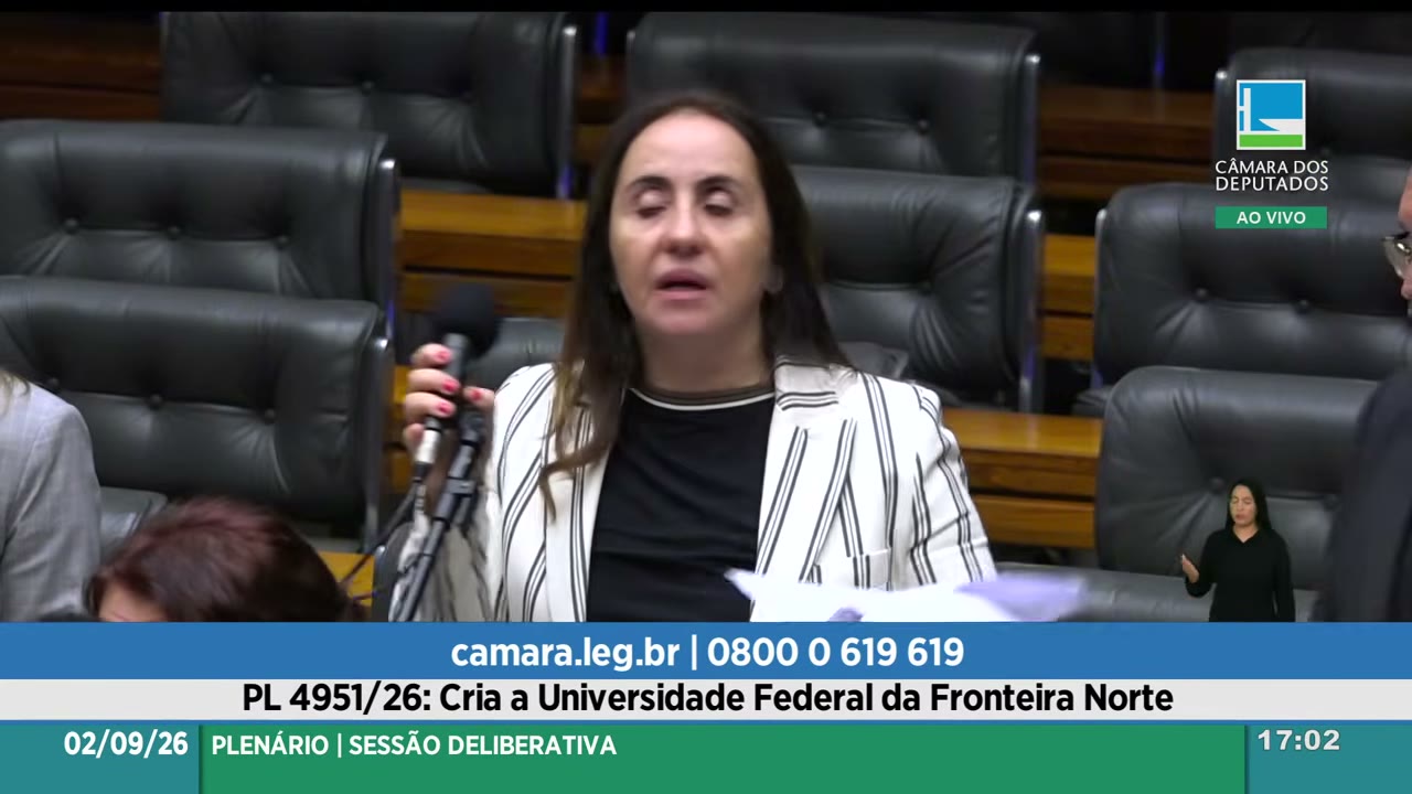 Vídeo do evento em 1:58:27