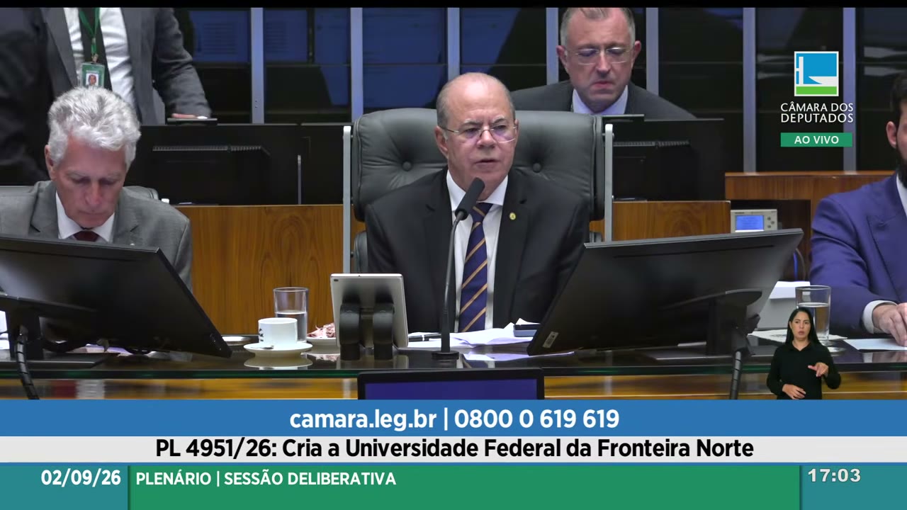 Vídeo do evento em 1:59:48