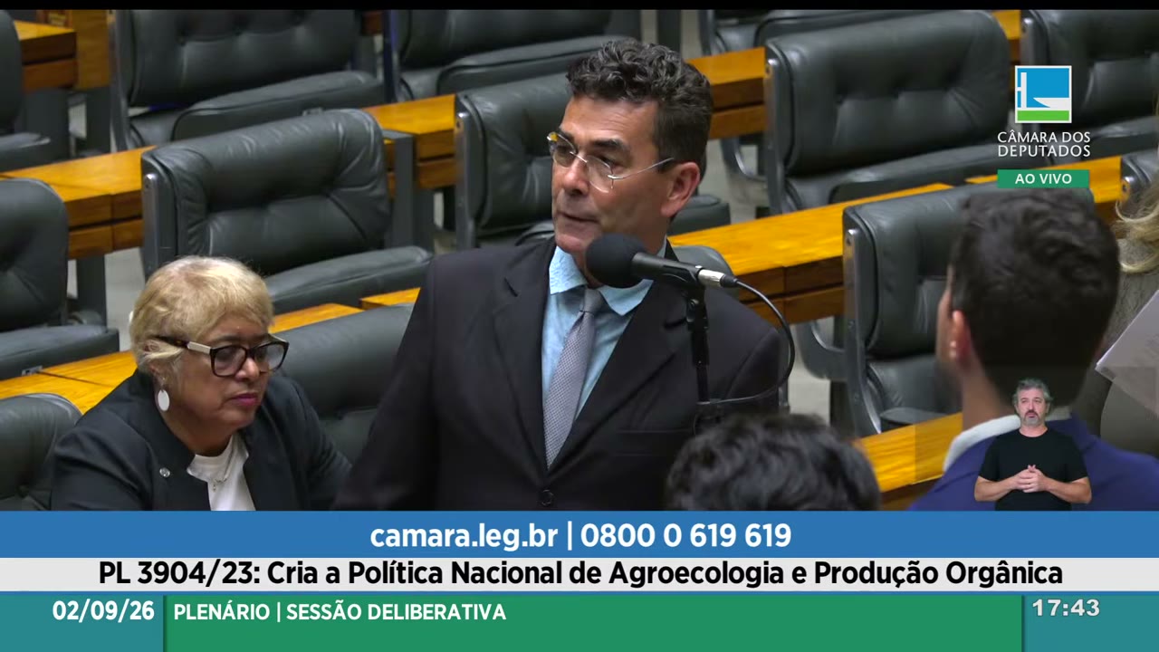 Vídeo do evento em 2:39:10