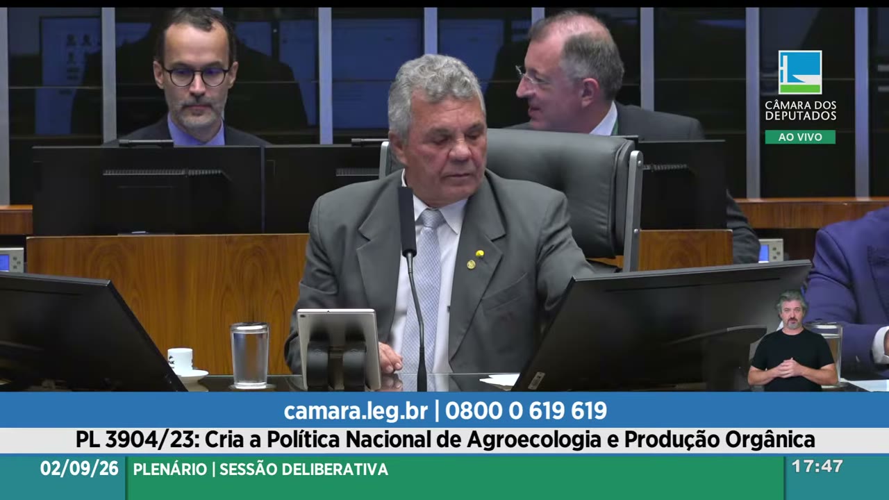Vídeo do evento em 2:43:15