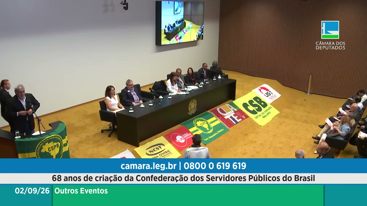 Vídeo do evento em 44:35