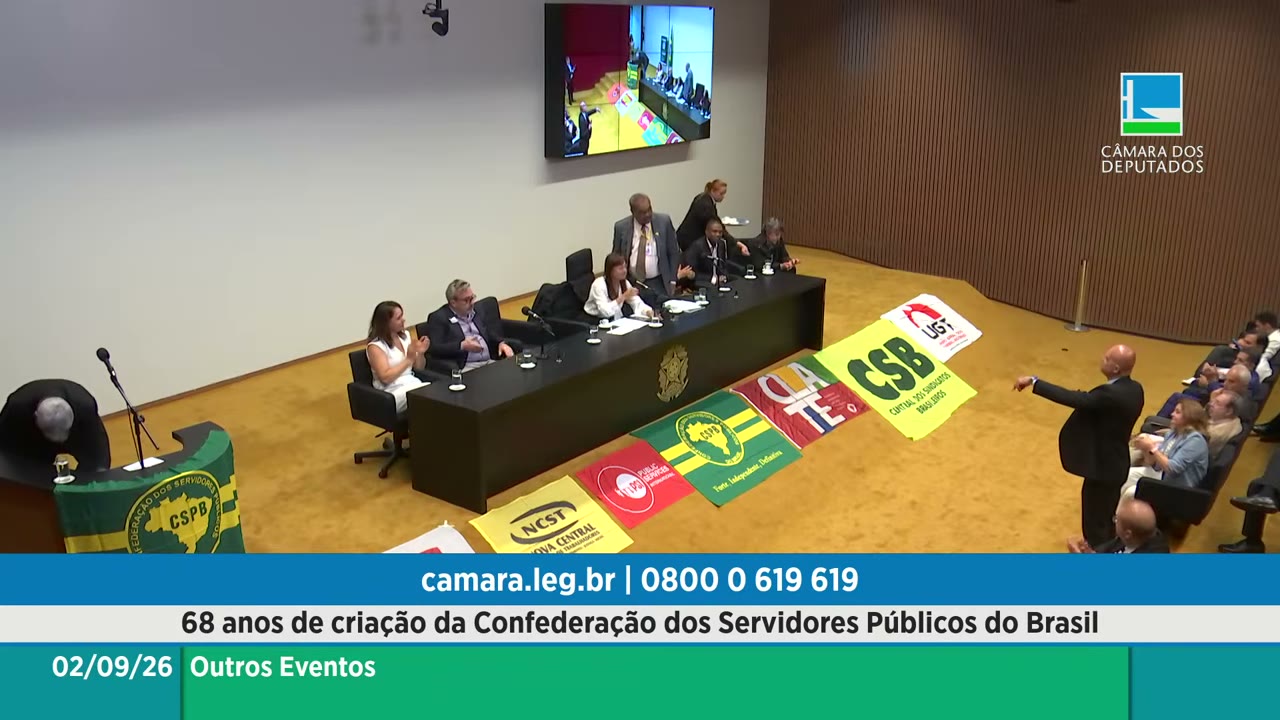 Vídeo do evento em 48:57
