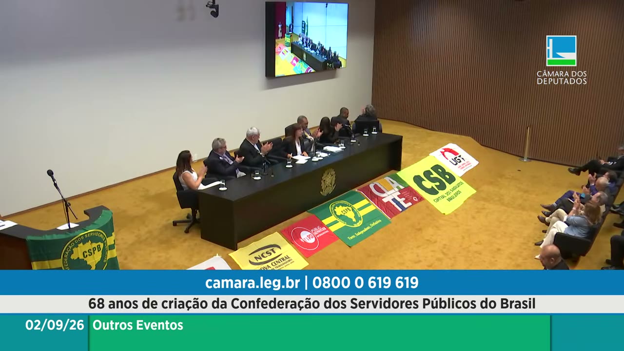 Vídeo do evento em 57:41
