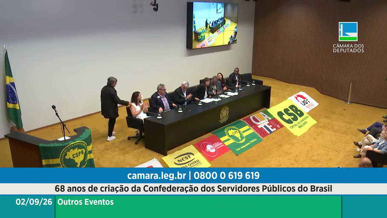 Vídeo do evento em 1:14:39