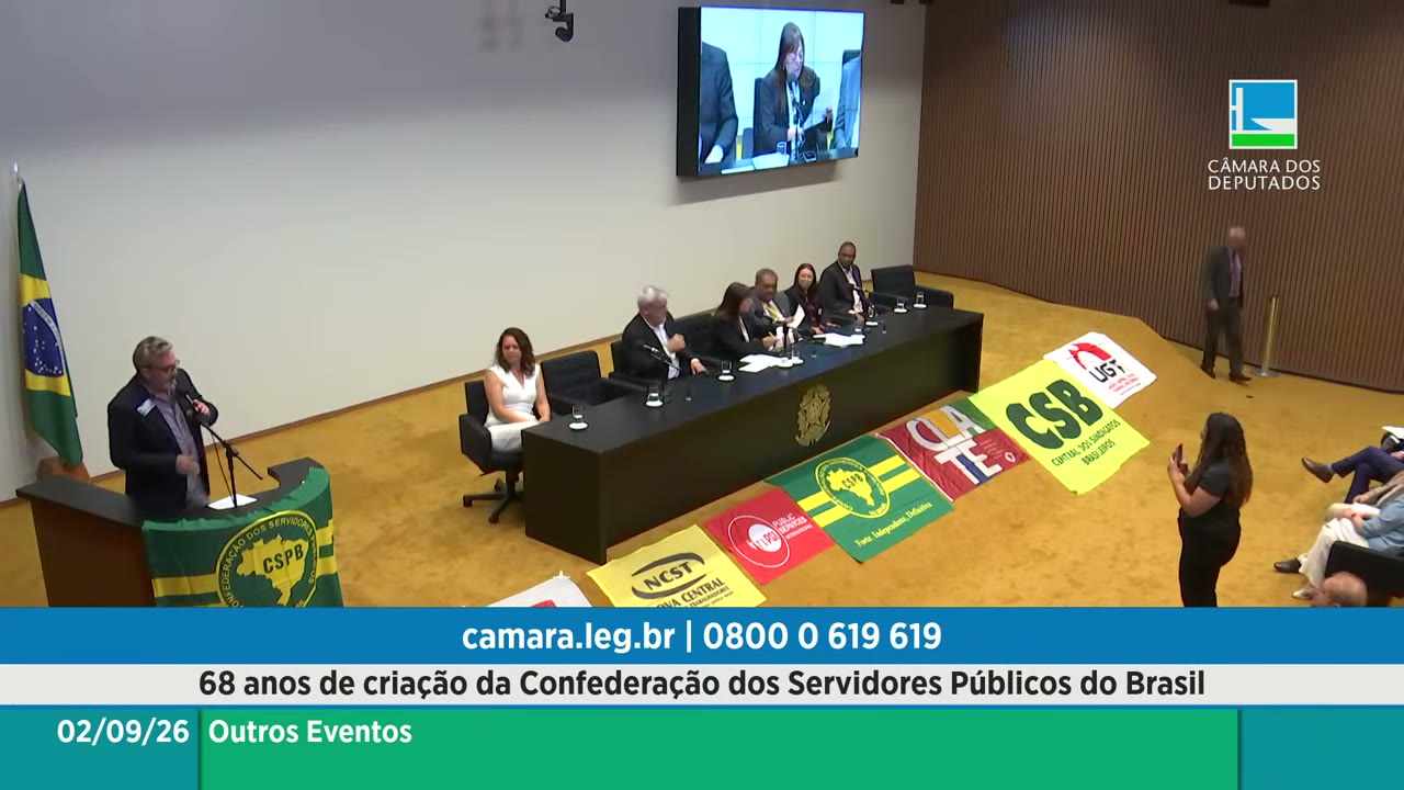 Vídeo do evento em 1:15:33
