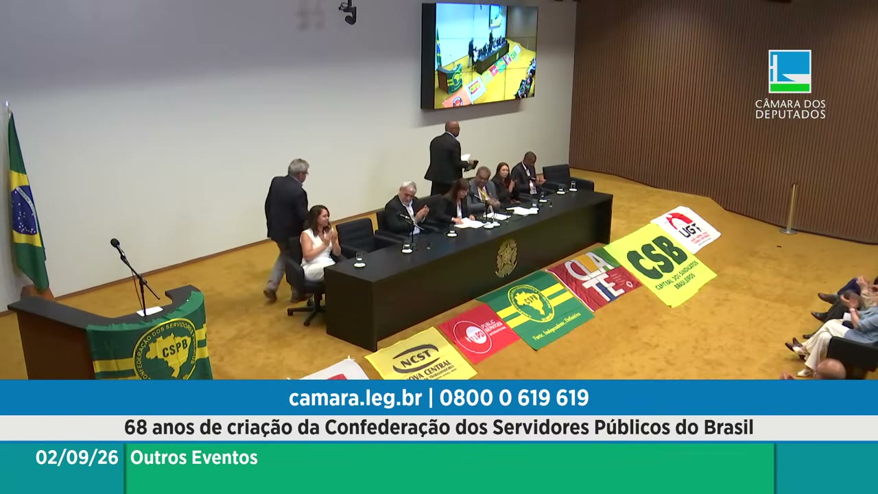Vídeo do evento em 1:20:31
