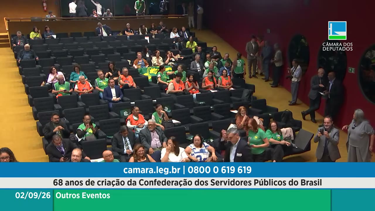 Vídeo do evento em 1:24:50