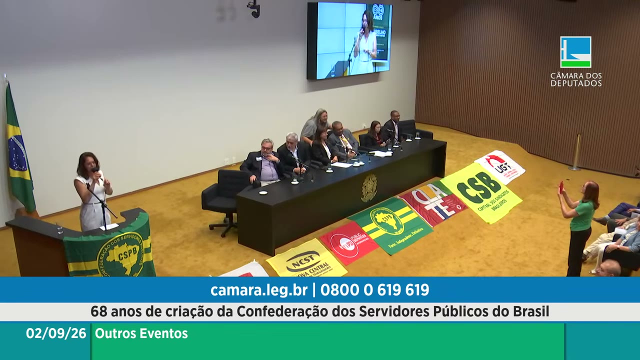 Vídeo do evento em 1:25:28