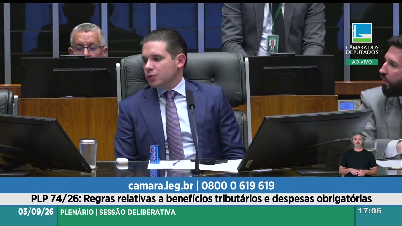 Vídeo do evento em 1:13:10