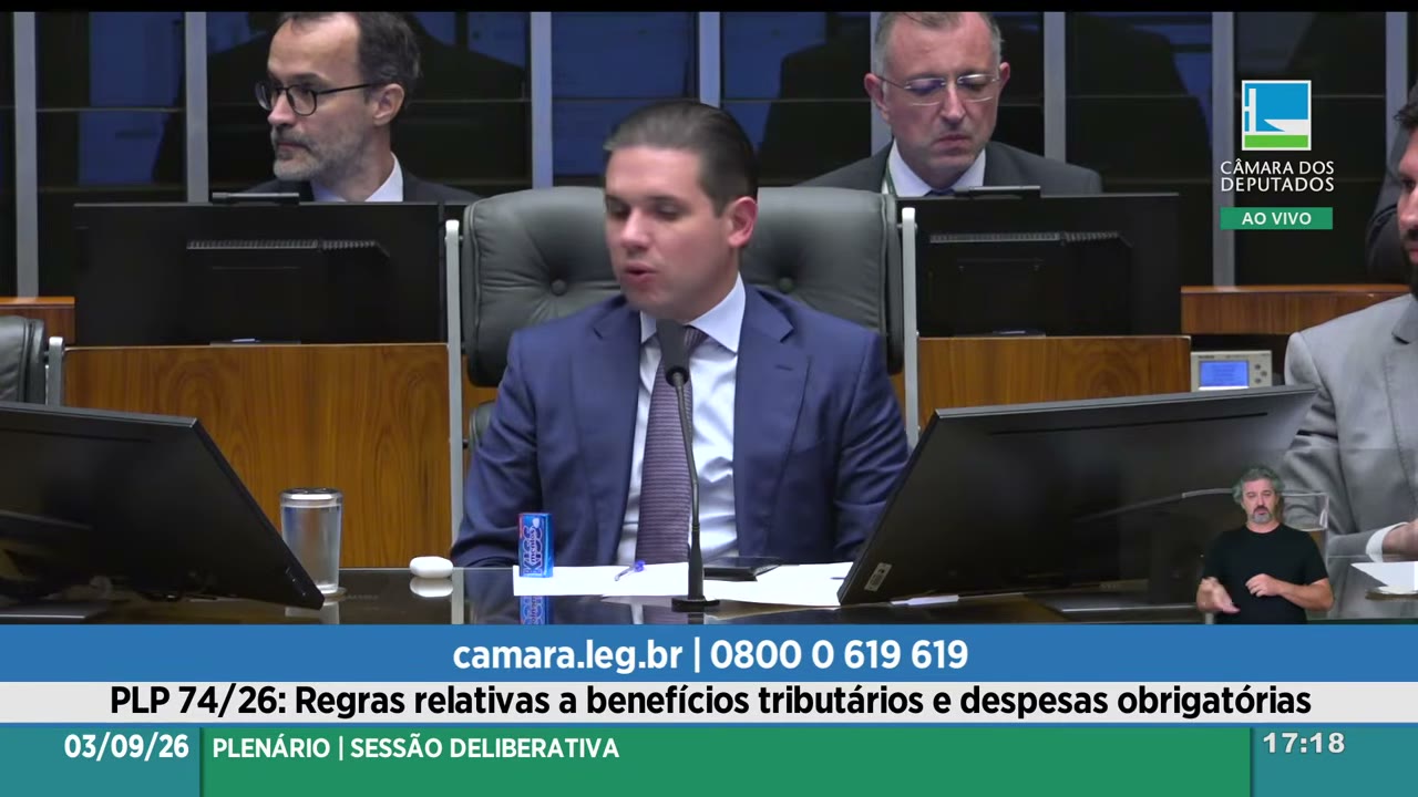 Vídeo do evento em 1:24:16