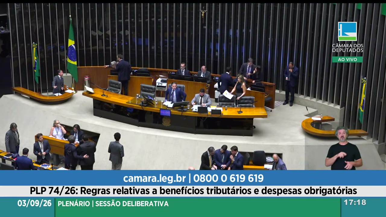 Vídeo do evento em 1:24:27
