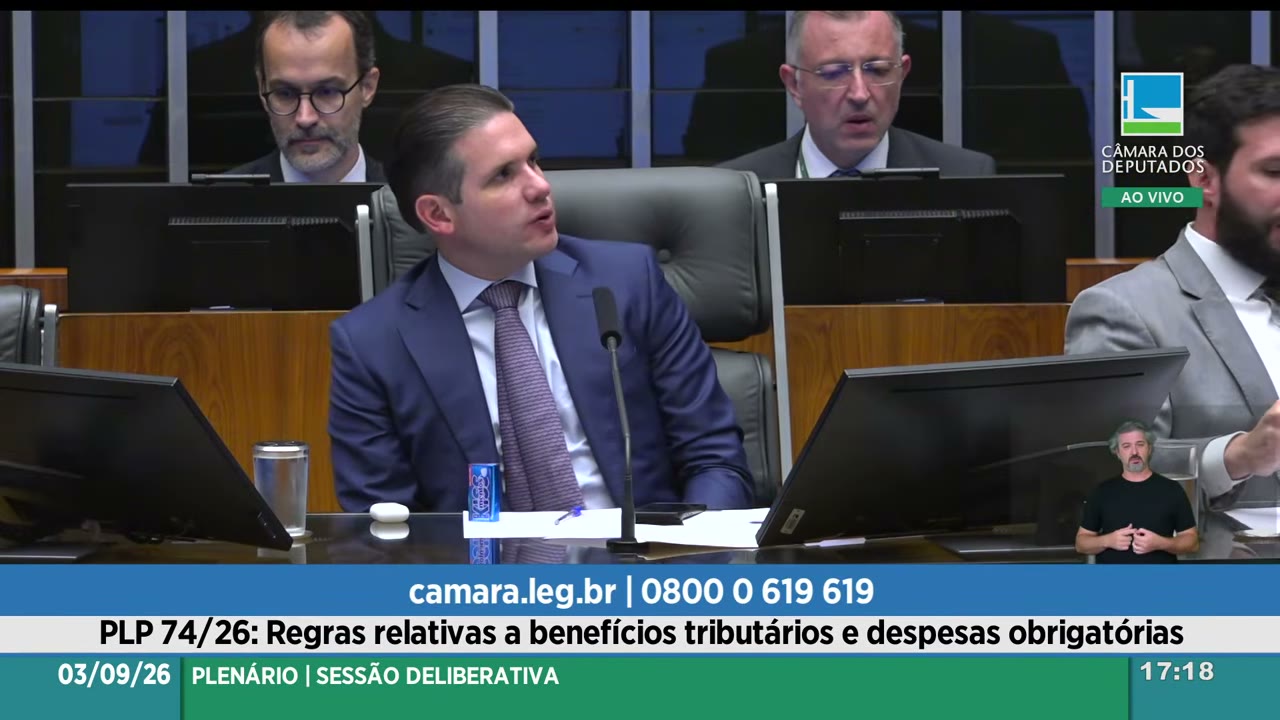 Vídeo do evento em 1:24:43
