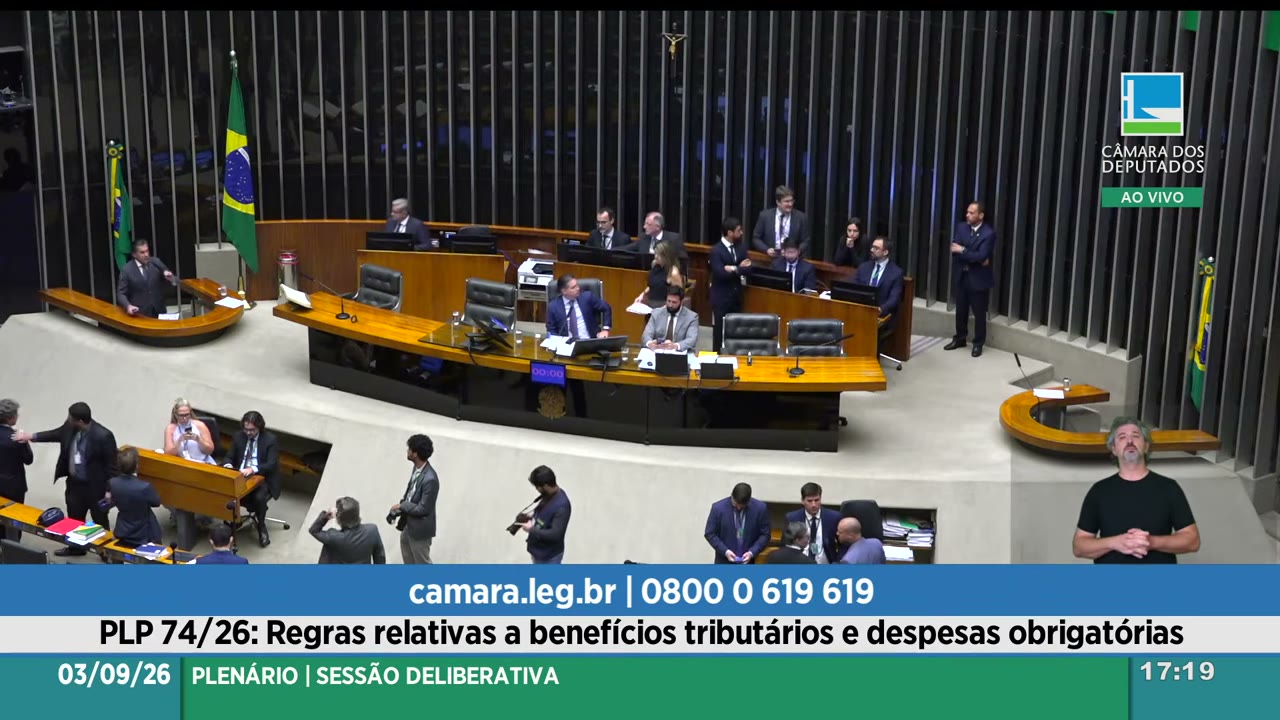 Vídeo do evento em 1:25:34