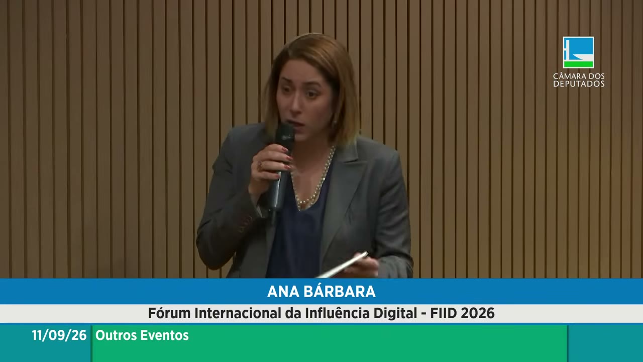 Vídeo do evento em 1:02:52