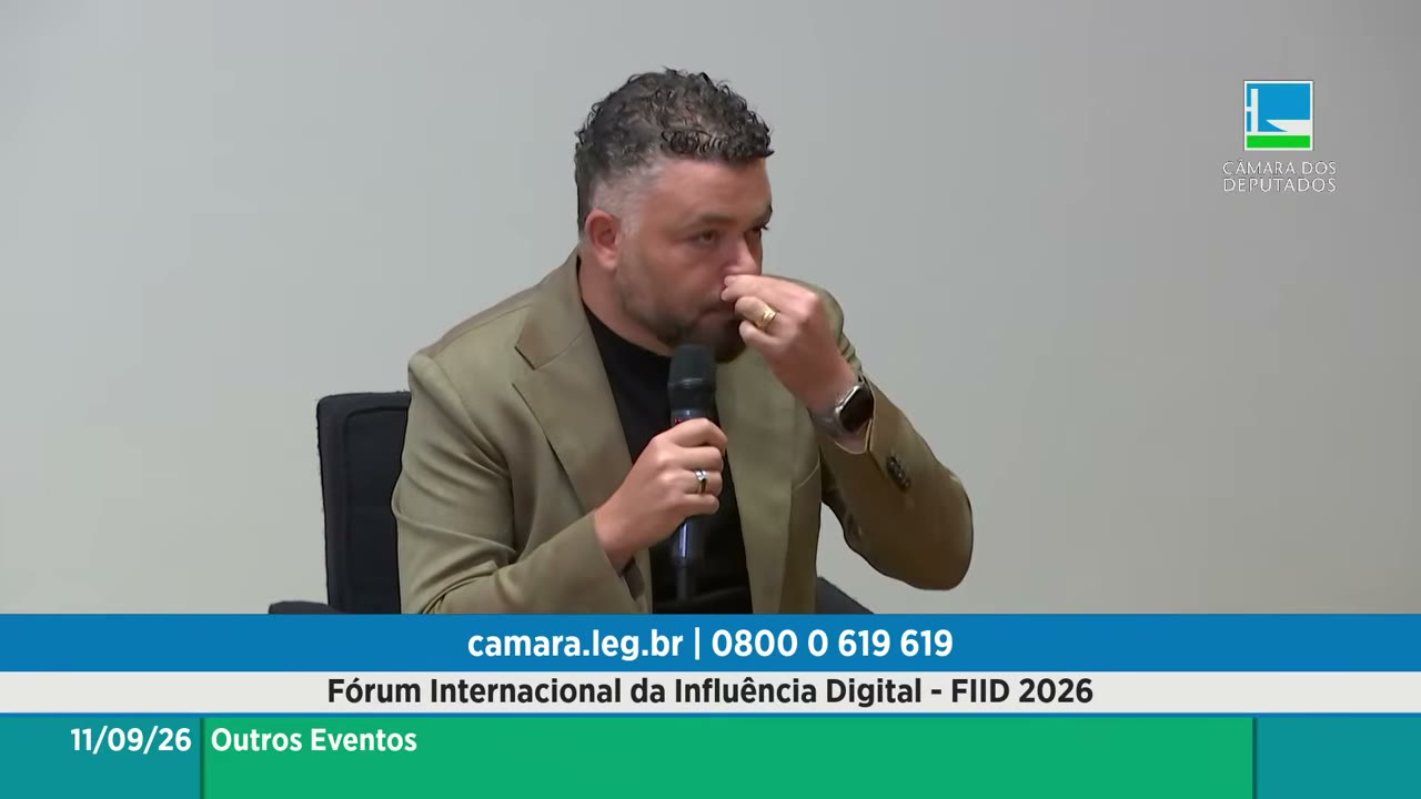 Vídeo do evento em 1:06:41