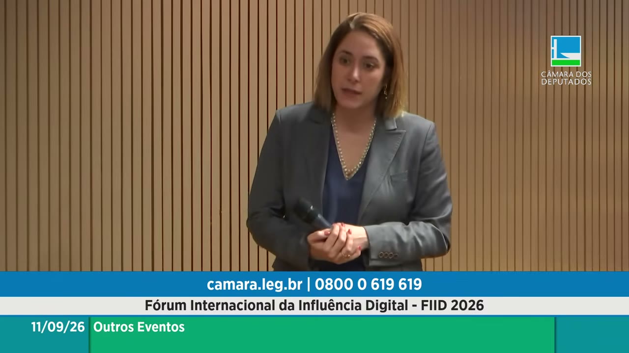 Vídeo do evento em 1:07:17