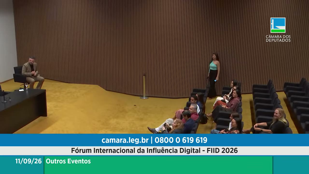 Vídeo do evento em 1:10:22