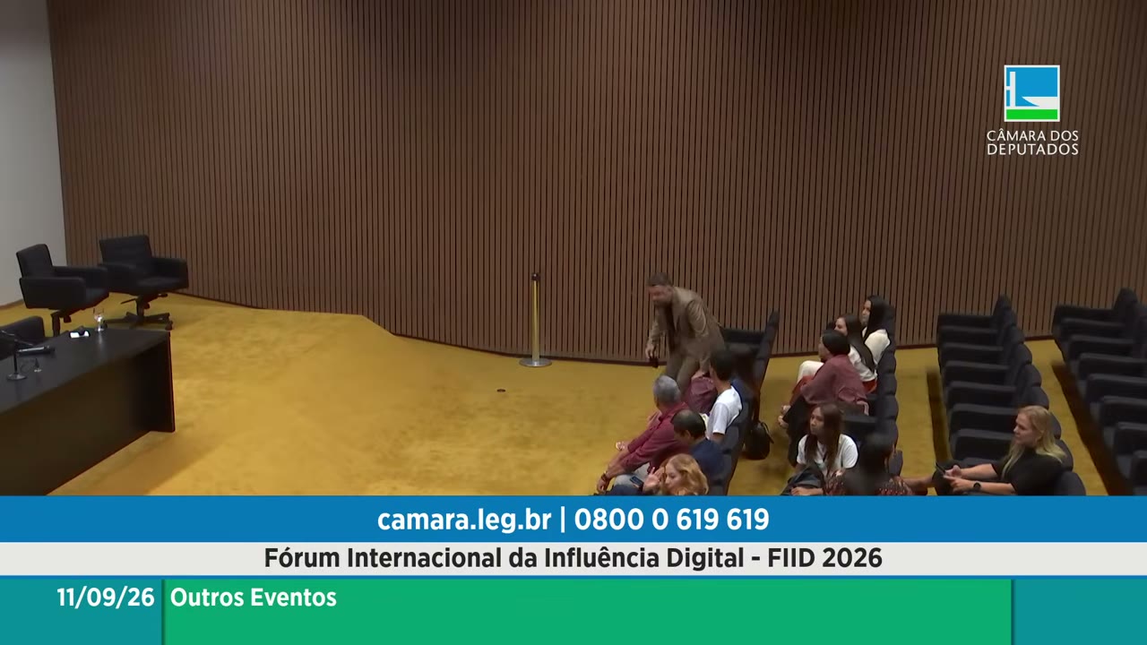 Vídeo do evento em 1:14:21