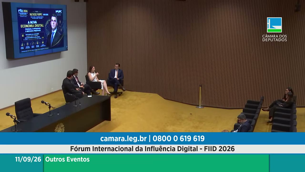 Vídeo do evento em 1:40:25