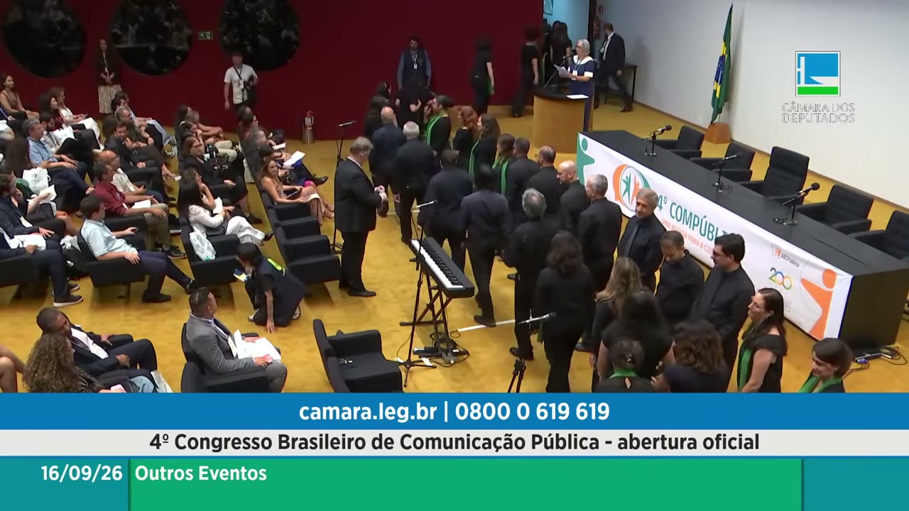 Vídeo do evento em 8:50