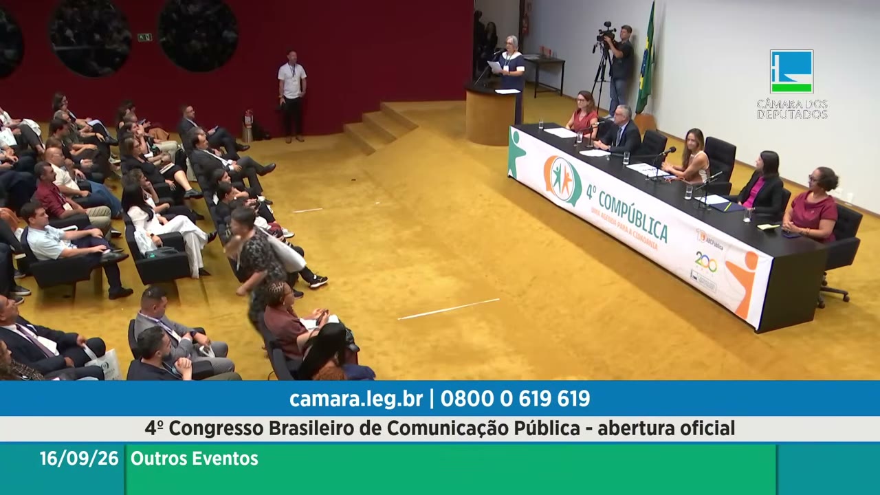 Vídeo do evento em 26:43