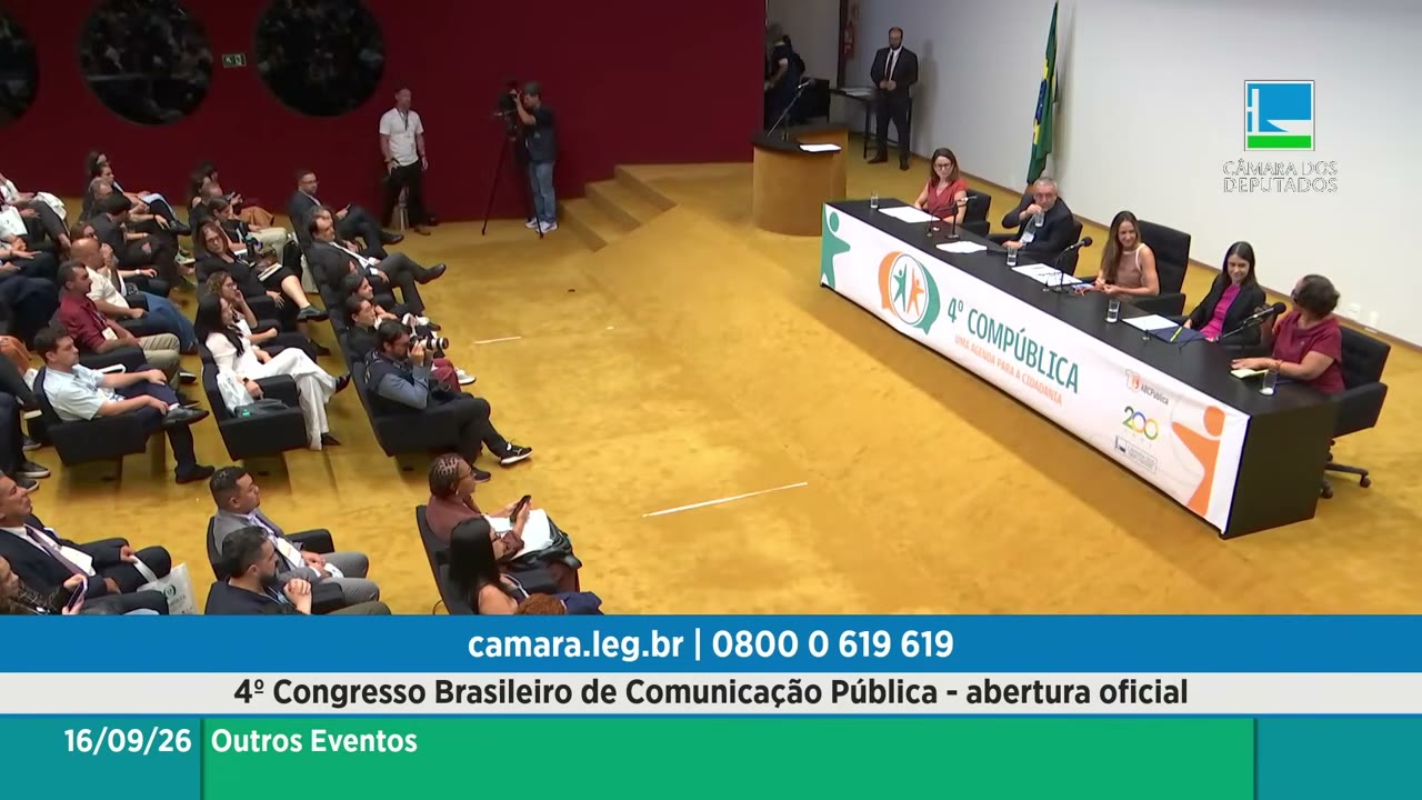 Vídeo do evento em 26:59