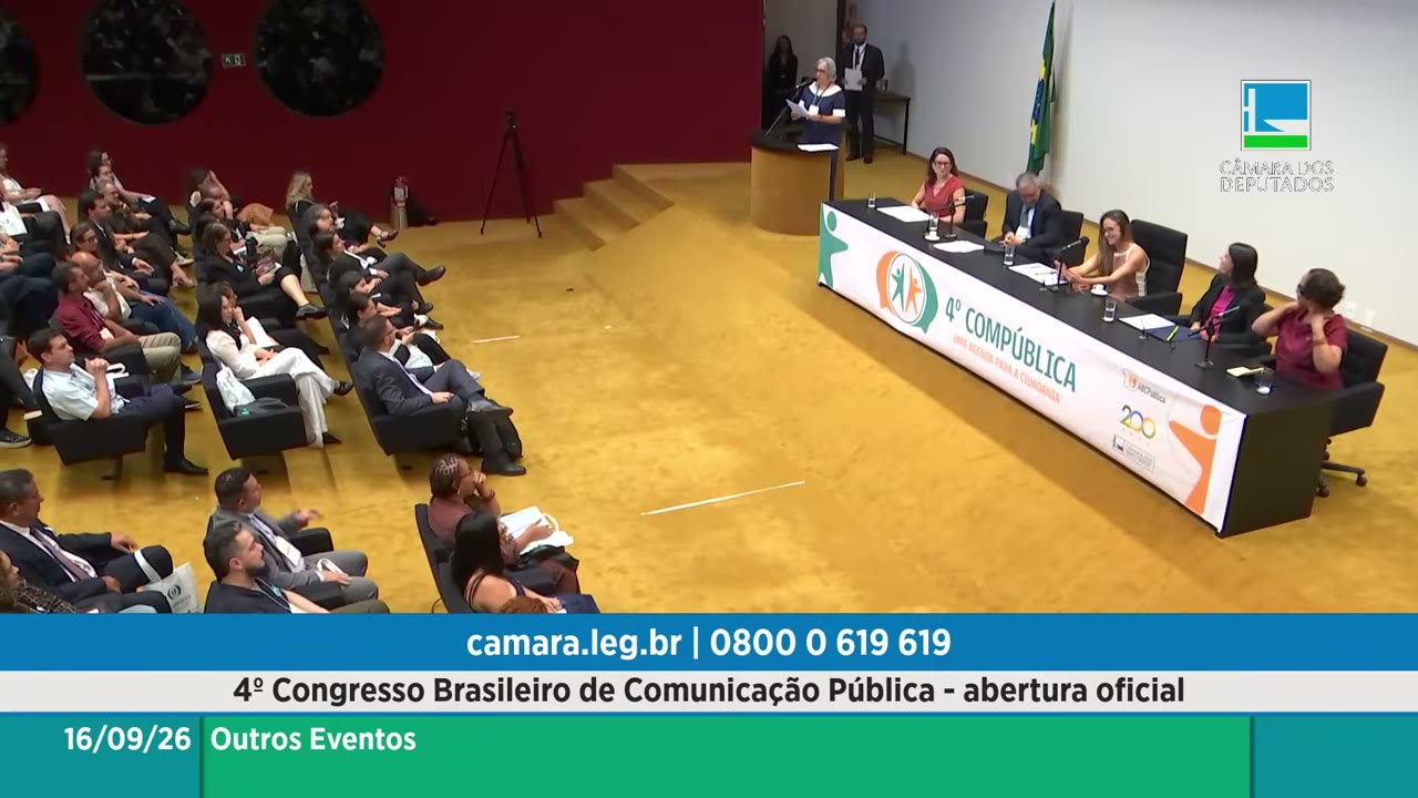 Vídeo do evento em 33:56