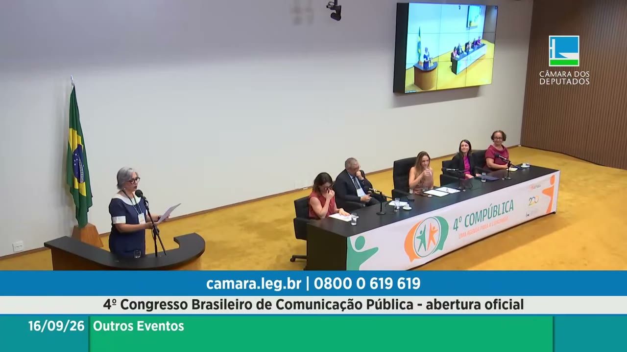 Vídeo do evento em 54:44
