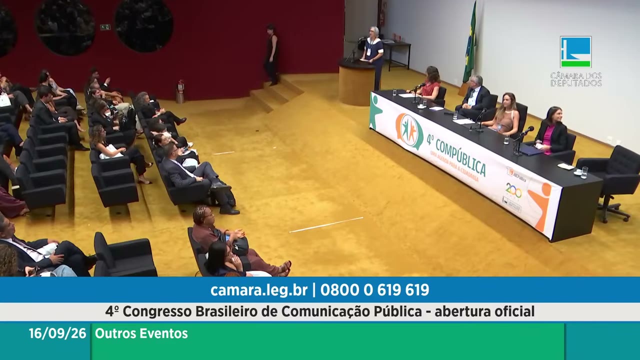 Vídeo do evento em 1:05:25