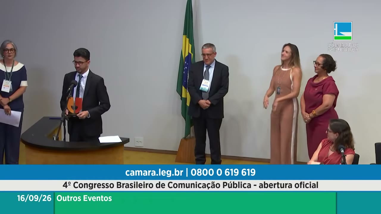 Vídeo do evento em 1:08:48