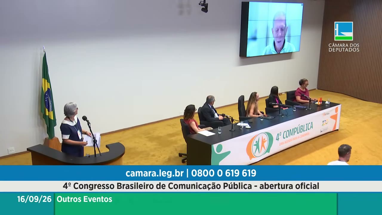 Vídeo do evento em 1:13:33