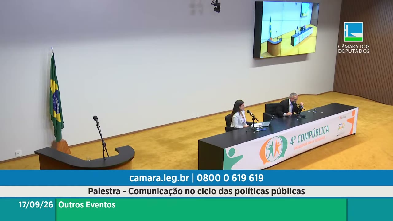 Vídeo do evento em 1:08:38